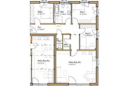 4-Zimmerwohnung Erstbezug - 1.250,00&nbsp;EUR Kaltmiete, ca.&nbsp; 104,00&nbsp;m&sup2; in Dietmannsried (PLZ: 87463)