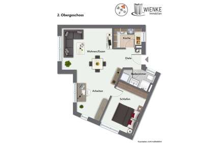 Wohnung zum Kaufen in Waldshut-Tiengen 143.000,00 € 55.93 m²