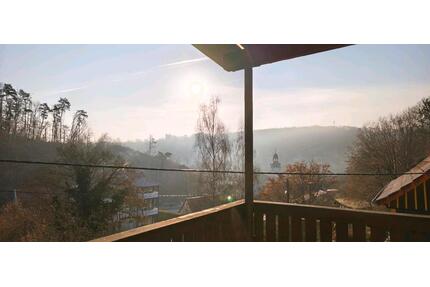 Blick. Lage. Unverbaubar. Haus + Garten in Wippra + Dachreserve - Sangerhausen