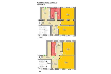 Wohnung zum Mieten in Halle 1.120,00 € 118.8 m²