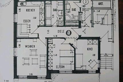 Stadtvilla 3,5 Zi Whg, Wohnküche, historisch modern, 78054 VS - Villingen-Schwenningen