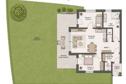 Wohnung zum Kaufen in Edelfingen 379.000,00 € 98 m²