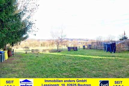 Moderne 2-Raum-Wohnung mit gemeinschaftlichen Wiesengrundstück in Großpostwitz - Großpostwitz/O.L.