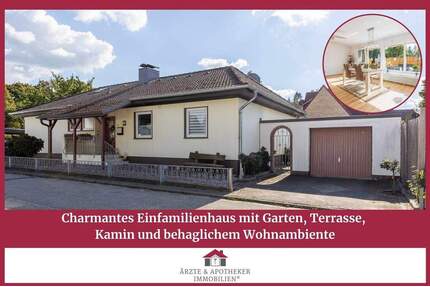 Charmantes Einfamilienhaus mit Garten, Terrasse, Kamin und behaglichem Wohnambiente - Geesthacht