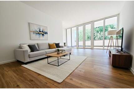 ERSTBEZUG: 3-Zimmer-Neubauwohnung mit hervorragendem Grundriss, neuer Einbauküche und Südbalkon - Frankfurt am Main Sindlingen