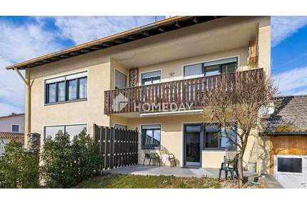 Gemütliche 2-Zimmer-Wohnung mit Südterrasse, Gartenanteil und EBK in ruhiger Lage von Westenhausen - Manching (EG links)