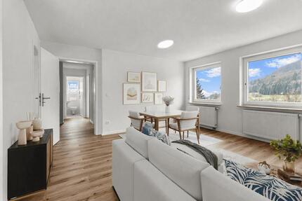 Frisch sanierte 4 Zi. Maisonette - Perfekt für Paare mit oder ohne ein Kind - Albstadt Gemarkung Burgfelden