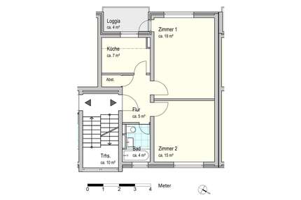 Wohnung zum Mieten in Oldenburg 490,00 € 52.75 m²