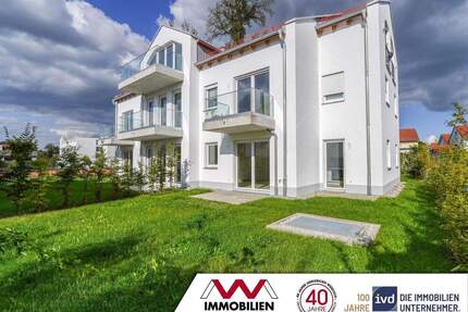 Neuwertige Erdgeschosswohnung mit Garten und Terrassen - Grafing bei München