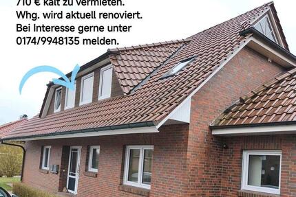 Oberwohnung in Zetel in ruhiger, zentraler Lage zu vermieten - Westerstede
