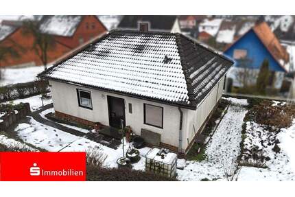 Einfamilienhaus mit Bungalow Charakter in malerischer Landschaft! - Sontra Heyerode