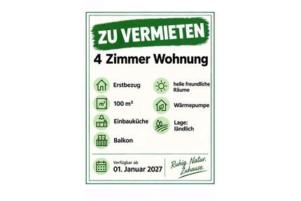 4 Zimmer Wohnung ERSTBEZUG - 1.335,00&nbsp;EUR Kaltmiete, ca.&nbsp; 102,00&nbsp;m&sup2; in Tettnang (PLZ: 88069)