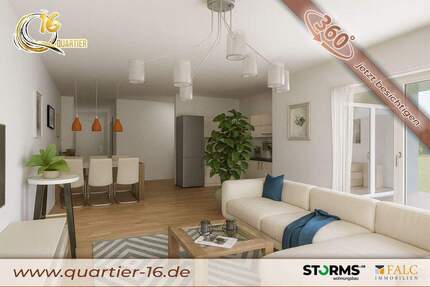 Erdgeschosswohnung (WE-2) - 84 m² - 2 Zimmer - Übach-Palenberg