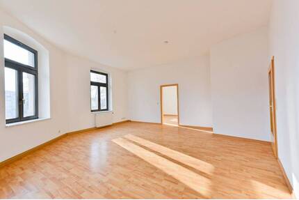 gut geschnittene, lichtdurchflutete 3-Raum-Wohnung in Chemnitz zu vermieten