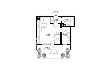 Wohnung zum Kaufen in München Obermenzing 249.900,00 € 41.87 m² - München / Obermenzing