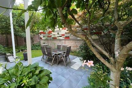 OHNE PROVISION Altbau 4 Zi, großer Garten, Sauna+Garage - BornheimOstend, Gartenwhg mit Ruhefaktor - Frankfurt