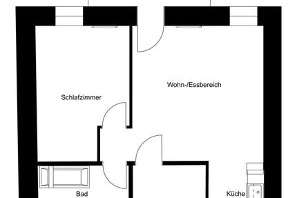 Charmante 2-Zi.-Wohnung mit Balkon & EBK – Innenstadt VS - Villingen-Schwenningen