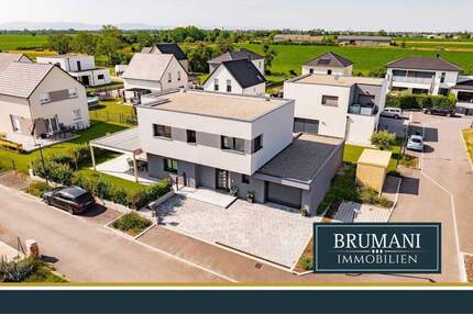 BRUMANI | Exklusives Einfamilienhaus im Bauhausstil im Elsass (F) sofort Verfügbar! - Breisach am Rhein