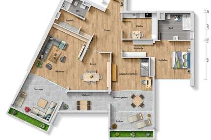 Wohnung zum Kaufen in Göttingen 499.000,00 € 141.58 m²