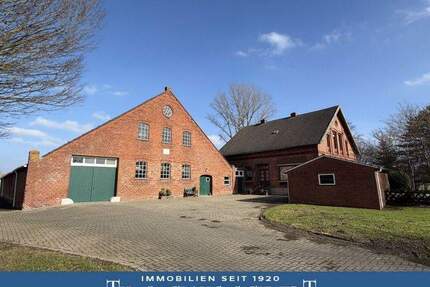 Herrschaftliches Wohnhaus mit umfangreichen Nebenflächen und der Option auf Landzukauf - Lemwerder Krögerdorf