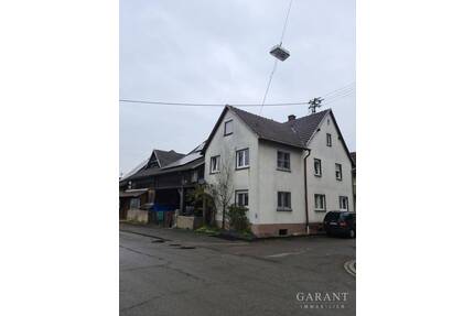 Charmantes Einfamilienhaus aus den 1910er Jahren mit viel Potential (Bauplatz Zweifamilienhaus) - Neuried Ichenheim