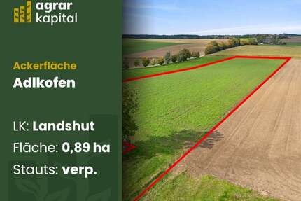 Grundstück zu verkaufen in AdlkofenWollkofen 169.500,00 € 8939 m² - Adlkofen/Wollkofen