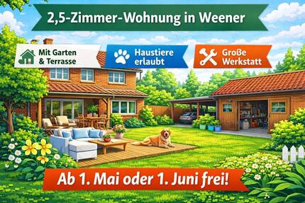 Einziehen & wohlfühlen: Großzügige 2,5-Zimmer-Wohnung - Weener