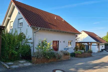 Klimafreundliches KfW-40-Haus zum Wohlfühlen + Gute Ausstattung + Schöner Garten - Meckesheim