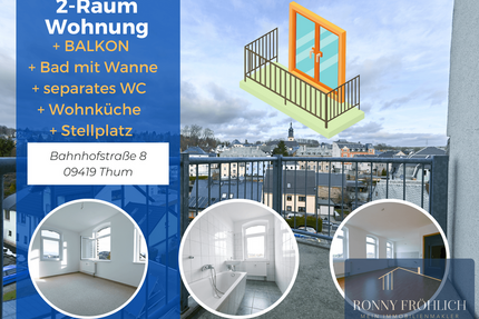 Wohnung zum Mieten in Thum 369,00 € 52 m²