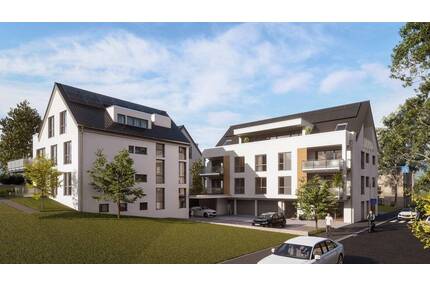 Helle 3-Zimmer-Neubauwohnung mit Terrasse und Garten - Holzgerlingen
