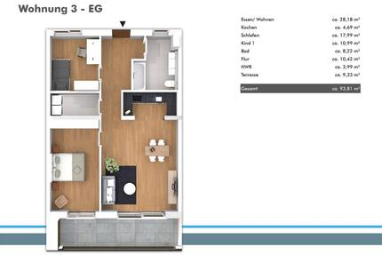 Supermoderne geräumige Stadtwohnung 3 Neubau - Vohenstrauß