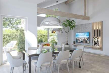 Bungalow, hohe Decken, Fernblick, Kellergeschoss: unmöglich? doch, es geht - Lauda-Königshofen