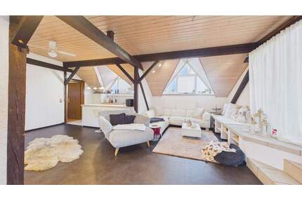 Sonnige Dachwohnung mit offenem Wohnbereich, Kamin und Wintergarten! Ihr Rückzugsort! (Kopie) - Radolfzell am Bodensee