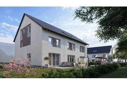 Modernes Reihenmittelhaus mit 143m² Wohnfläche und Fördermöglichkeit KfW-55 Effizienzhaus - Erlangen / Eltersdorf