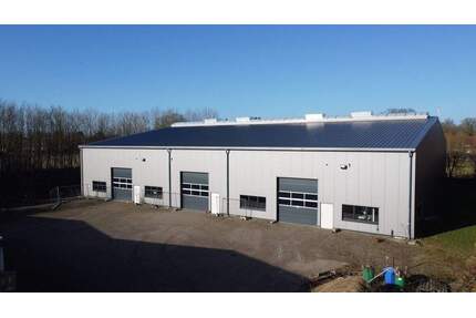 Moderne und hochwertige Lagerhalle mit ca. 1.550 m² Fläche in Autobahnnähe zu vermieten - Reeßum