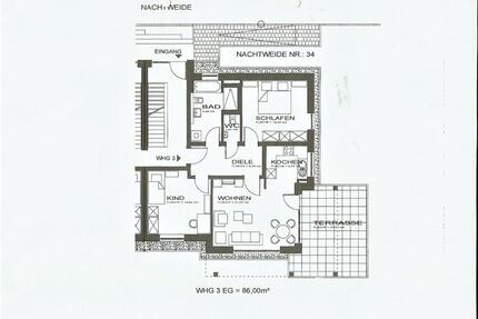3 Zimmerwohnung mit gehobener Ausstattung in Buttenwiesen