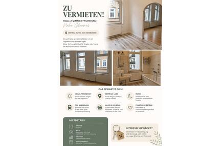 Frisch sanierte 2-Zimmer Wohnung - im Nordbezirk Krefeld