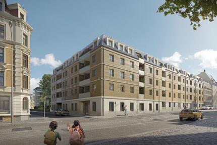 2-Raum-Wohnung im NEUEN Betreuten Wohnen für Senioren - ServiceWohnen am Volkspark - Leipzig Altwest