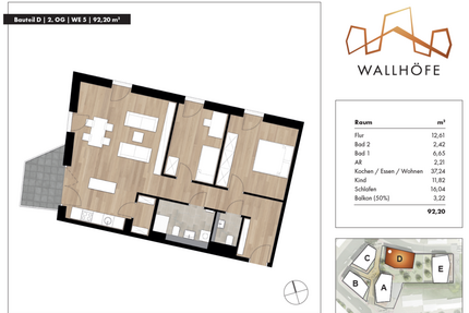 Wohnung zum Mieten in Ratingen 1.450,00 € 92.2 m²