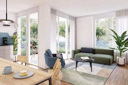 3-Zimmer-Wohnung mit eigenem Gartenanteil - Freiburg Haslach