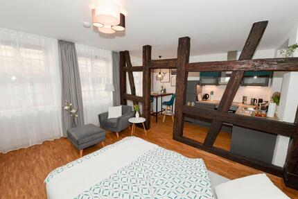 Exkl. 1,5-Zi-Apartment möbliert Kulturdenkmal, KA-Durlach - Stutensee