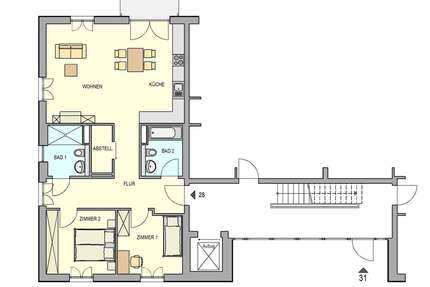 Wohnung zum Mieten in Weinböhla 1.103,00 € 90 m²