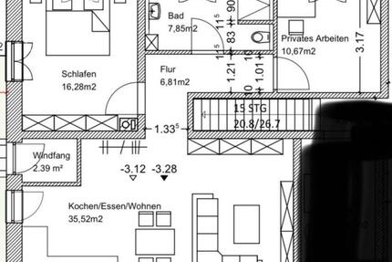 Wohnung zu vermieten - 1.000,00&nbsp;EUR Kaltmiete, ca.&nbsp; 79,00&nbsp;m&sup2; in Elsendorf (PLZ: 84094)