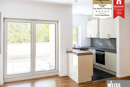 Neuwertige 3-Zimmer-Wohnung in unmittelbarer Nähe zum Main mit Tiefgaragen- und Außenstellplatz - Marktheidenfeld