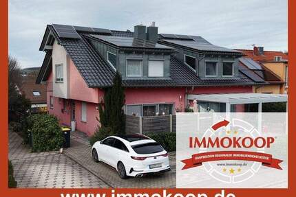 TOP gepflegte Doppelhaushälfte mit Einliegerwohnung - hier lässt sich entspannt leben - Großbottwar Hof und Lembach