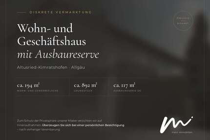 Haus zum Kaufen in Altusried 340.000,00 € 193.89 m²