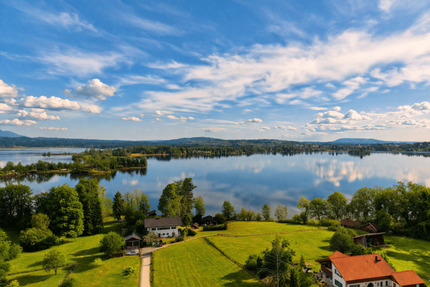 Ein Logenplatz über See und Berge. Exklusives Grundstück in privilegierter Lage. - Seehausen am Staffelsee
