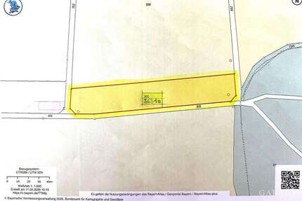Grundstück in Allmannshofen 21.786,00 € 3631 m²