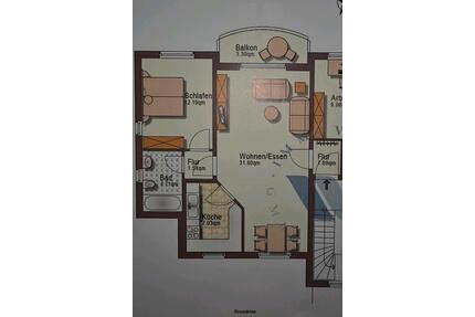 Nachmieter 2 Raumwohnung - 655,00&nbsp;EUR Kaltmiete, ca.&nbsp; 61,00&nbsp;m&sup2; in Klipphausen (PLZ: 01665)