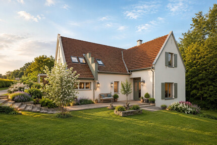 Charakterimmobilie mit Einliegerwohnung auf außergewöhnlichem Naturgrundstück - Hüllhorst